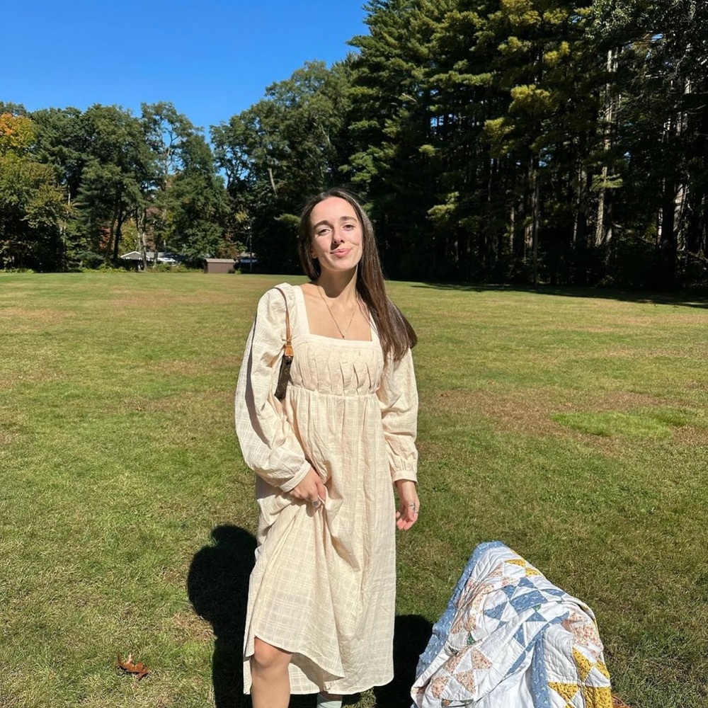 Crisscross Square Neck Maxi Dress - Picture 6 of 6